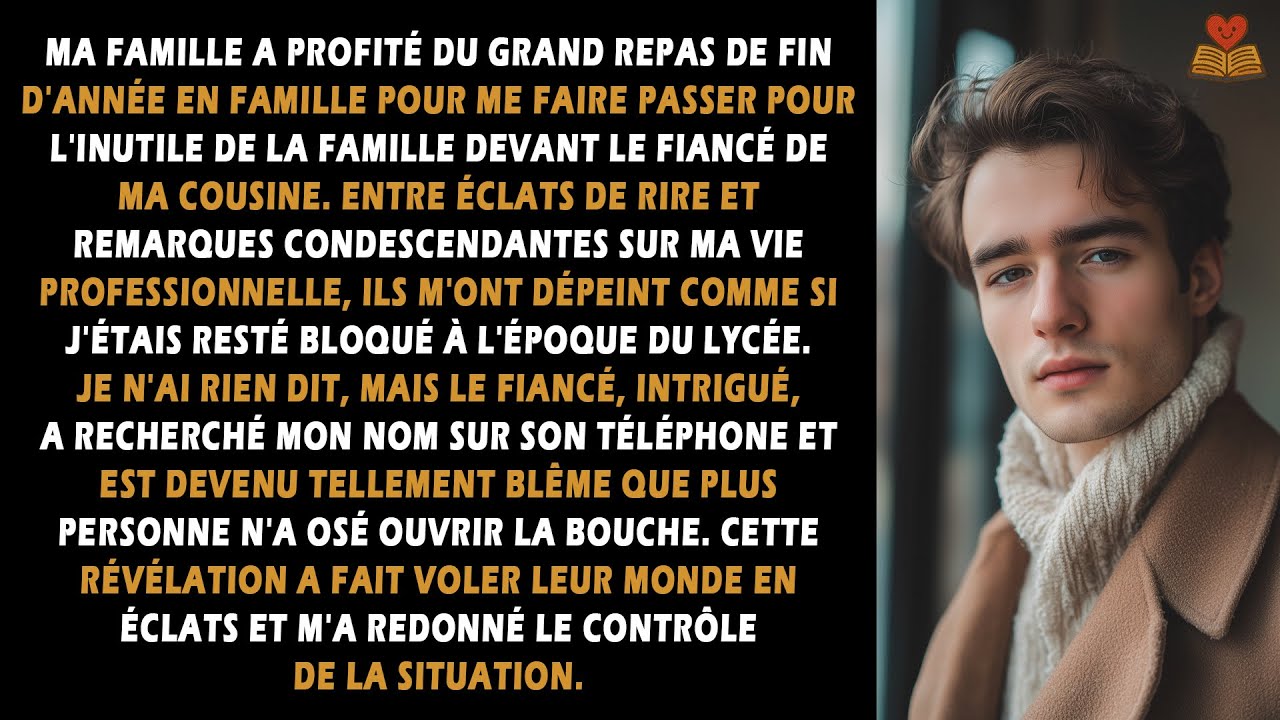Ma famille a profité du grand repas de fin d'année en famille pour me faire passer pour l'inutile...