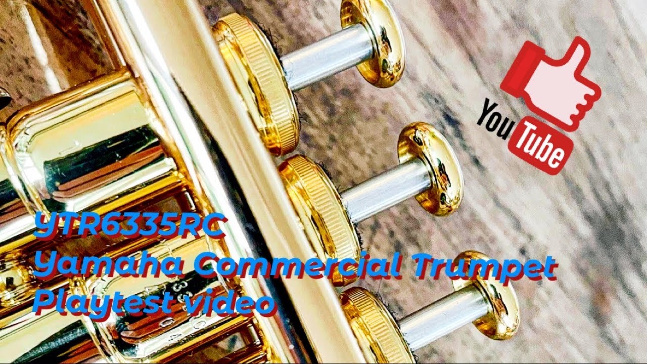 YTR6335RC Yamaha Commercial trumpet playtest review Roy van Lent