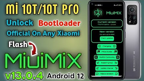 MI 10T Unlock Bootloader And Flash MMX v13 Custom Rom Full Tutorial 101% Working Method