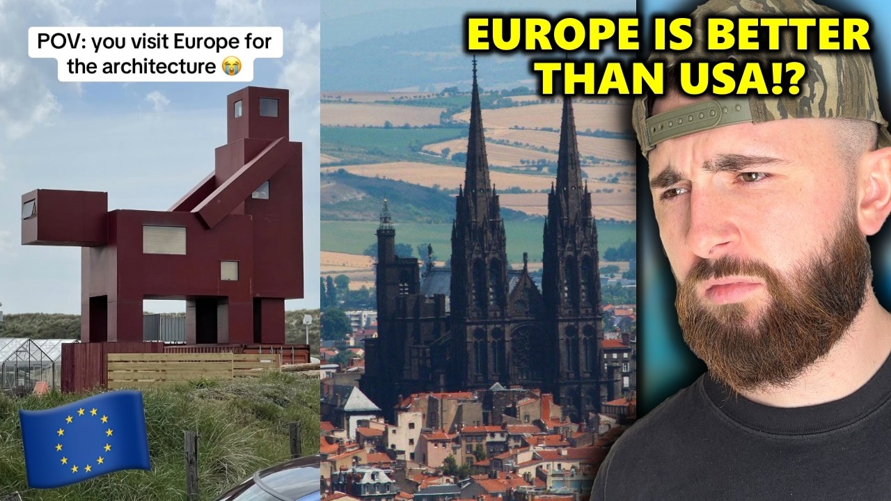 When Americans Realize European Buildings are Better...