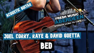 Joel Corry, RAYE & David Guetta - Bed || Guitar Play Along Sheet Music TAB