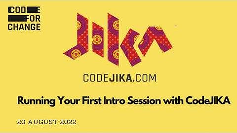 Code Coach Webinar | Running Your First Intro Session with CodeJIKA