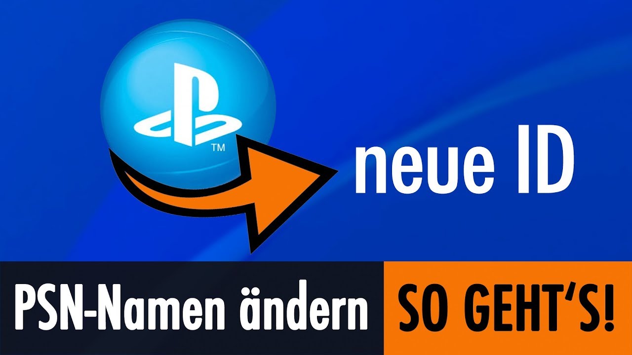 PS4 PSN Namen ID) ändern! So geht's! YouTube