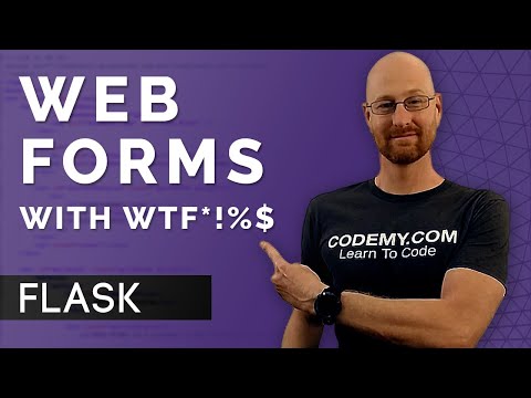 Web Forms With WTF! - Flask Fridays #5