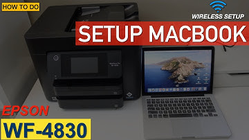 EPSON WorkForce WF 4830 Setup MacBook.