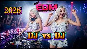 🎶 DJ vs DJ Remix 2026 – Top 1 Music Mix EDM  Dance  Club 🔥