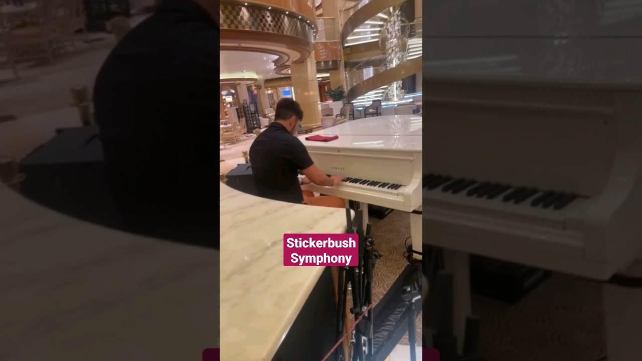 Stickerbush Symphony on a cruise ship 