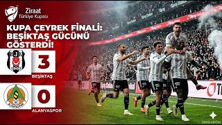 BEŞİKTAŞ 3-0 ALANYASPOR | ZİRAAT TÜRKİYE KUPASI ÇEYREK FİNAL | MAÇ ÖZETİ (PS5 SİMÜLASYON) 24.04.2026