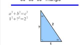 Special Right Triangles Video Lessons Examples And Solutions Special Right Triangles Video Lessons Examples And Solutions