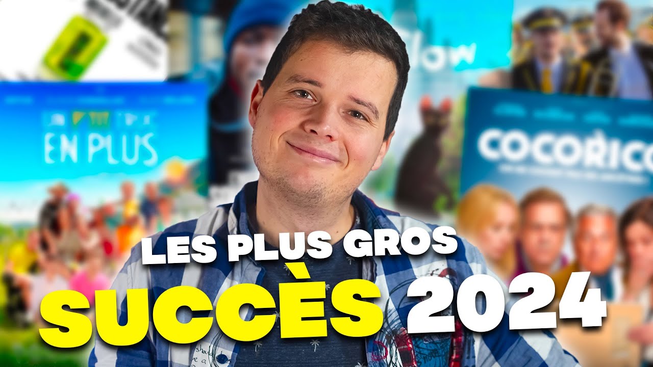Les plus gros succès cinéma français 2024 - YouTube
