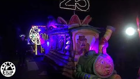 De volledige Lichtstoet van Woensdrecht Huijbergen ( NL ) op  13 april 2024