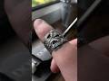 Turning A Norwegian Spoon Into A Ring. #handmade #ring #spoonring