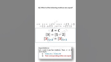 #student9001 Equal Matrices|| 9th math|| Science Group|| 1.1 || class 9