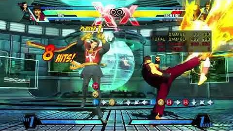 UMvC3 - Ryu and the Doctors (combos and FoF stuff)