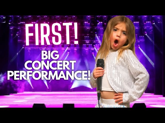 Halston's First BIG Concert! class=