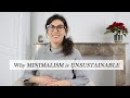 Minimalist discuss everything wrong with minimalism | Why minimalism is unsustainable