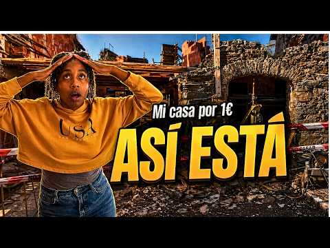 My house for 1 euro: I found something inside and they stopped the construction