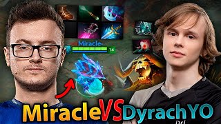 MIRACLE vs DyrachYO in CARRY Battle M-GOD Morphling dota 2