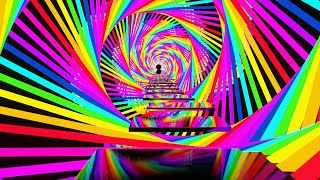 Rainbow Starway Tunnel - 4K VJ Loop