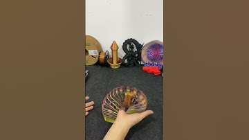 Heart Slinky 3D Model from Rky.91 Printed on the Kingroon KLP1 3D Printer