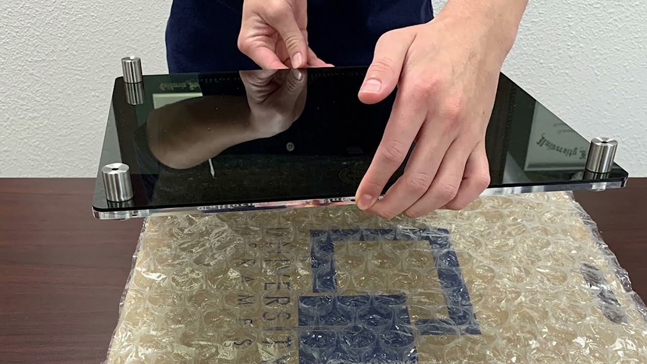 Instructions To Insert and Hang Diploma On Glass Diploma Frames YouTube