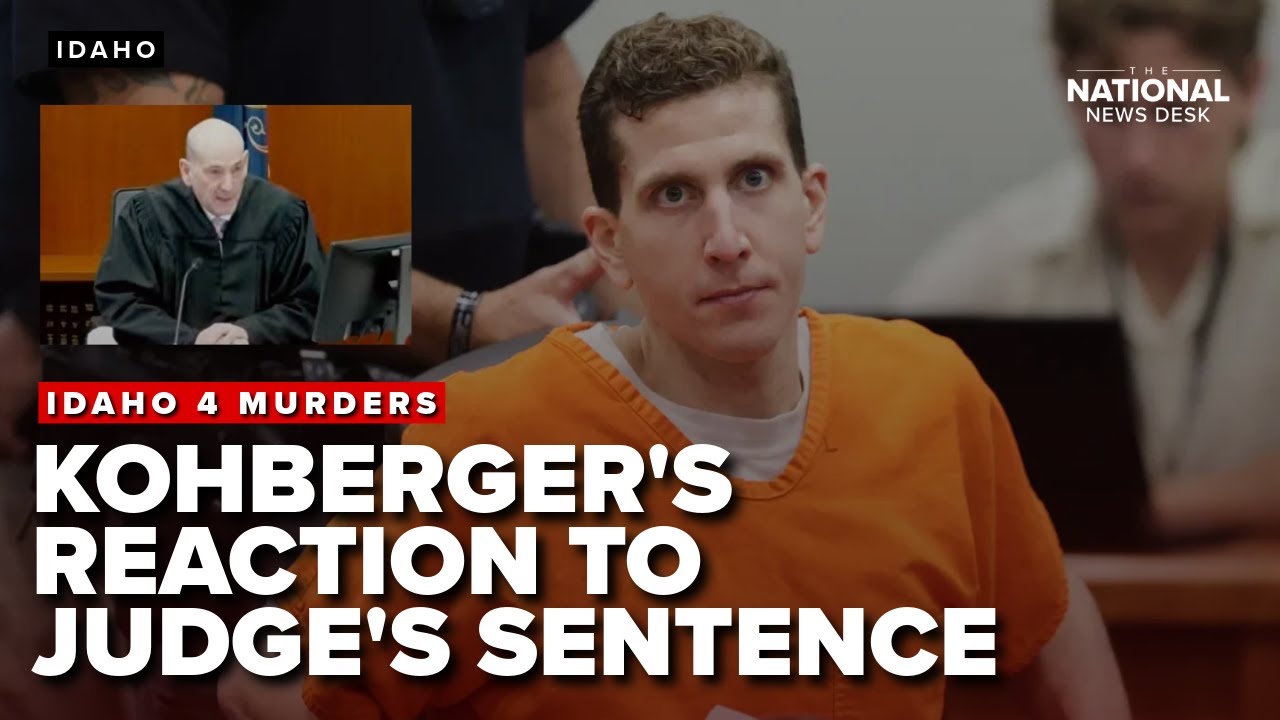 Bryan Kohberger sentencing: Judge reads off sentence as Idaho 4 murderer watches