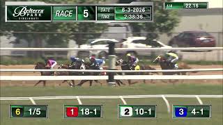 RACE 5 PROGRAM 6 3 2026