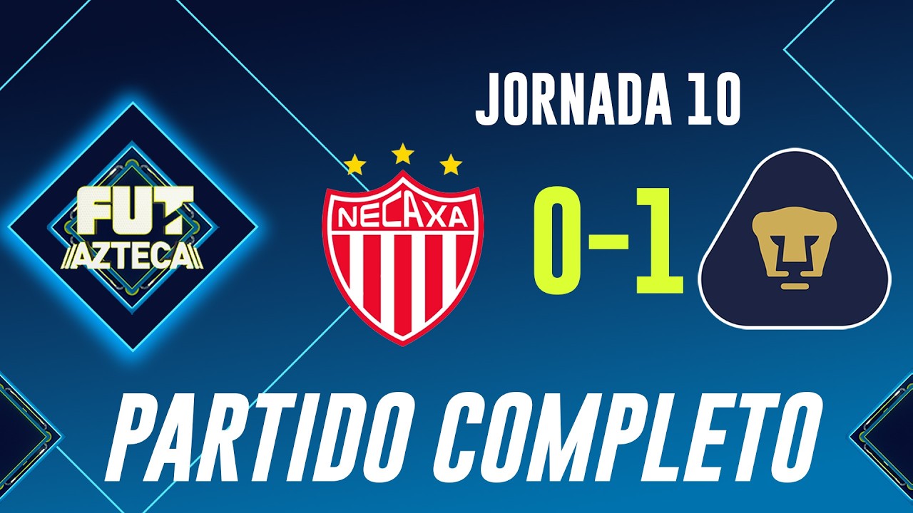 🔴 EN VIVO: Necaxa vs Pumas| Partido completo Jornada 10| Clausura 2026