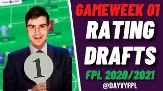 Rating my Subscriber's Drafts! Fantasy Premier League 2021/2022!