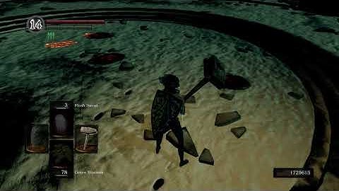 Dark Souls Remastered: Priscilla SL1 NG+6 no roll/block/parry/rtsr