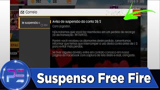 Como recuperar sua conta suspensa FREE FIRE 2020 (Simples)