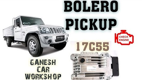 BOLERO PICKUP 17C55 ECM CHECK LIGHT PROBLEM