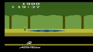 ATARI 2600 HACK Pitfall! says 1985 h1 Treasure Hunting HOMEBREW