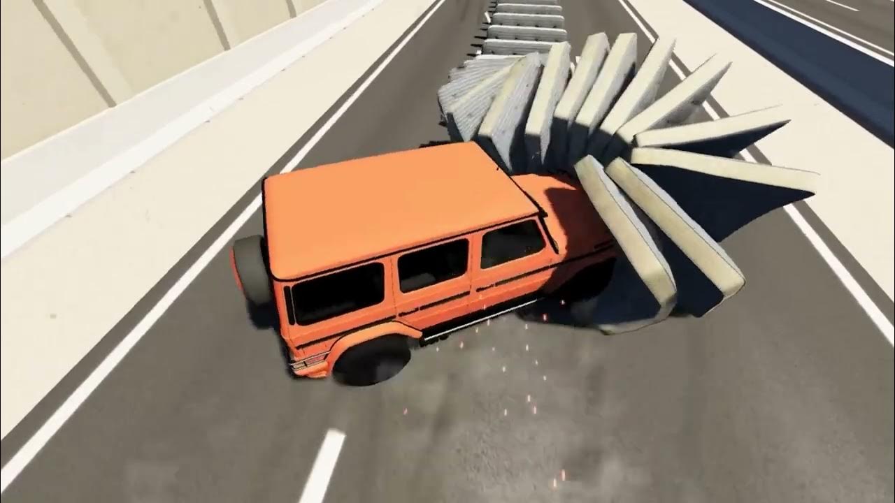 Which car can drive through 100 mattresses? BeamNG.Drive YouTube