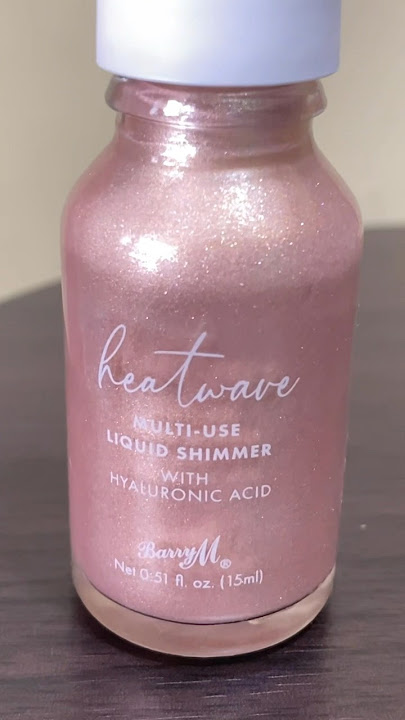 @ILoveBarryM heatwave liquid shimmer ✨ #barrym #barrymcosmetics #makeup #beauty #cosmetics #fyp
