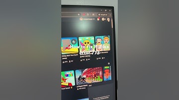 How to fix Roblox error 773