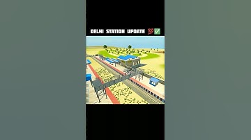 DELHI STATION UPDATE 💯✅ INDIAN VEHICLES SIMULATOR 3D GAME #indiantractor3d #gaming #youtubeshorts