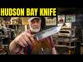 Big Hudson Bay Knife On The Grinder....