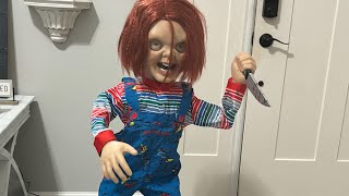 Unboxing The New For 2024 Chucky Animatronic From The Home Depot demosetupreview
