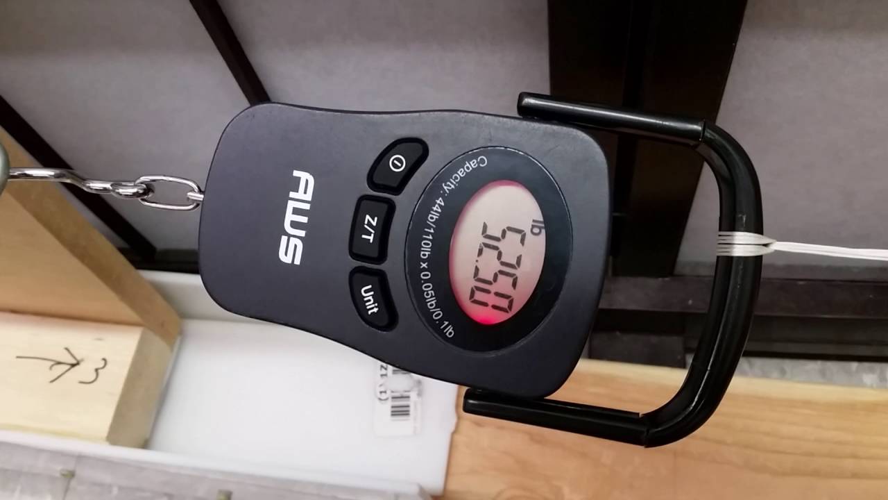 Fins 40g 45 Lbs PR first test 56.50 lbs