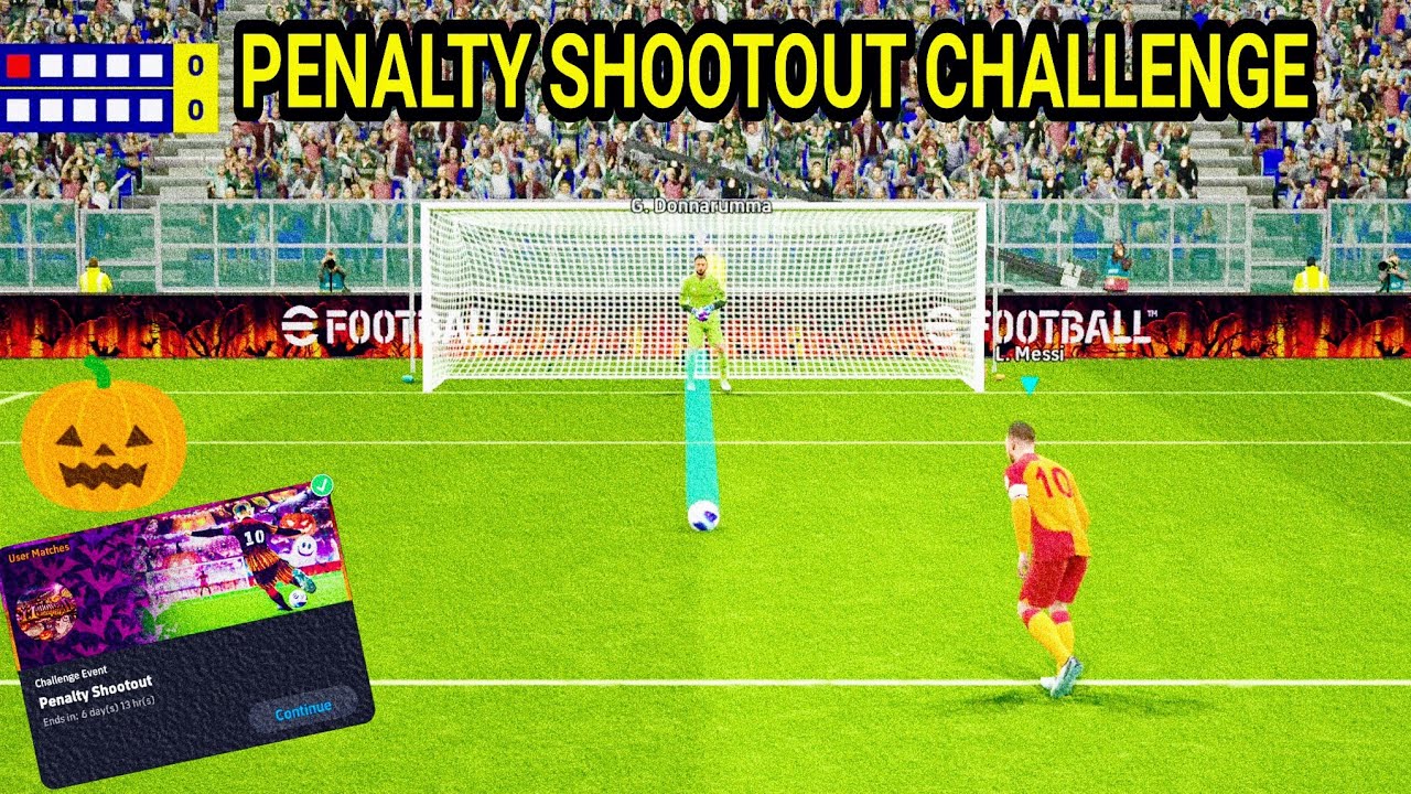 SPIN WHEEL Decides My Penalty Shootout Challenge 🫡⚡ • eFootball 24 