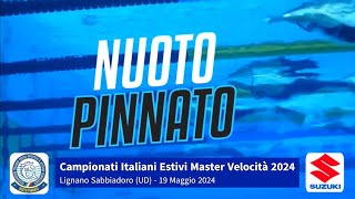 1^ Sessione (2^parte) - Campionati Italiani Estivi Master Velocità - 19 Maggio 2024