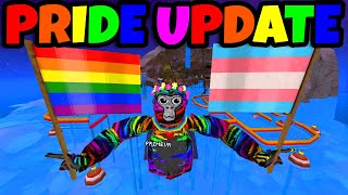 NEW PRIDE MONTH UPDATE IN GORILLA TAG IS INSANE