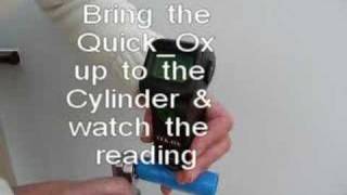 Oxygen Measurement of diving cylinders
