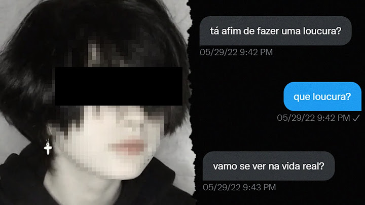 marquei um encontro com uma garota na dark web
