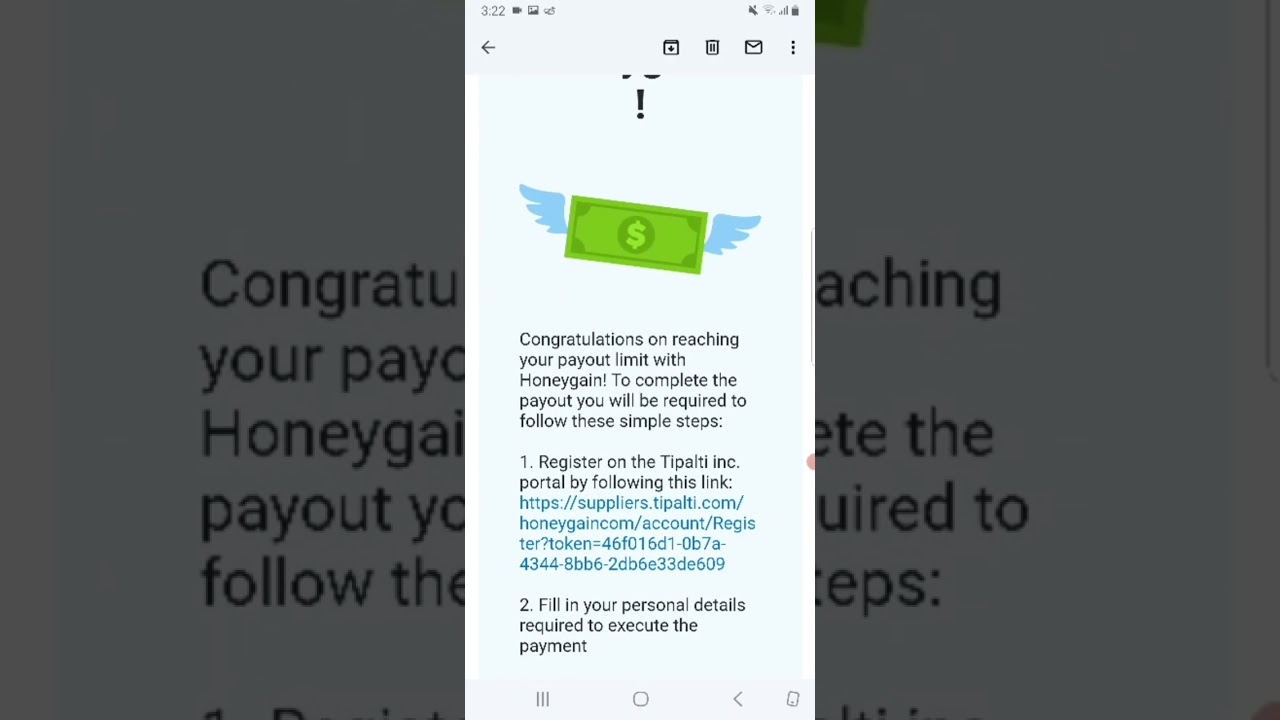 Honeygain: First Payout | Open, Run the App and Start Earning