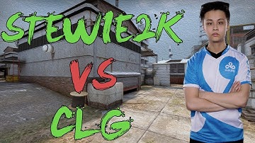 CSGO: POV Cloud9 Stewie2K vs CLG (37/27) cache @ ESL Pro League Season 5 NA