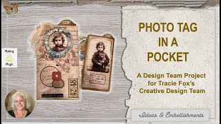 🦊 EASY Photo Tag in a Paper Bag Pocket! 🦊 - CDT Tracie Fox Creative (Ad Feature)