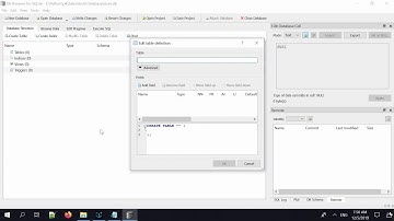 Python Sales&Stock Management: 1.Create Database (สร้างฐานข้อมูล) โดยใช้ DB Browser for SQLite