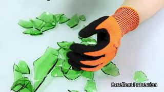 Performance Testing | Cut Resistant Gloves, ANSI A9, Nitrile Grip, Touchscreen, PR3326